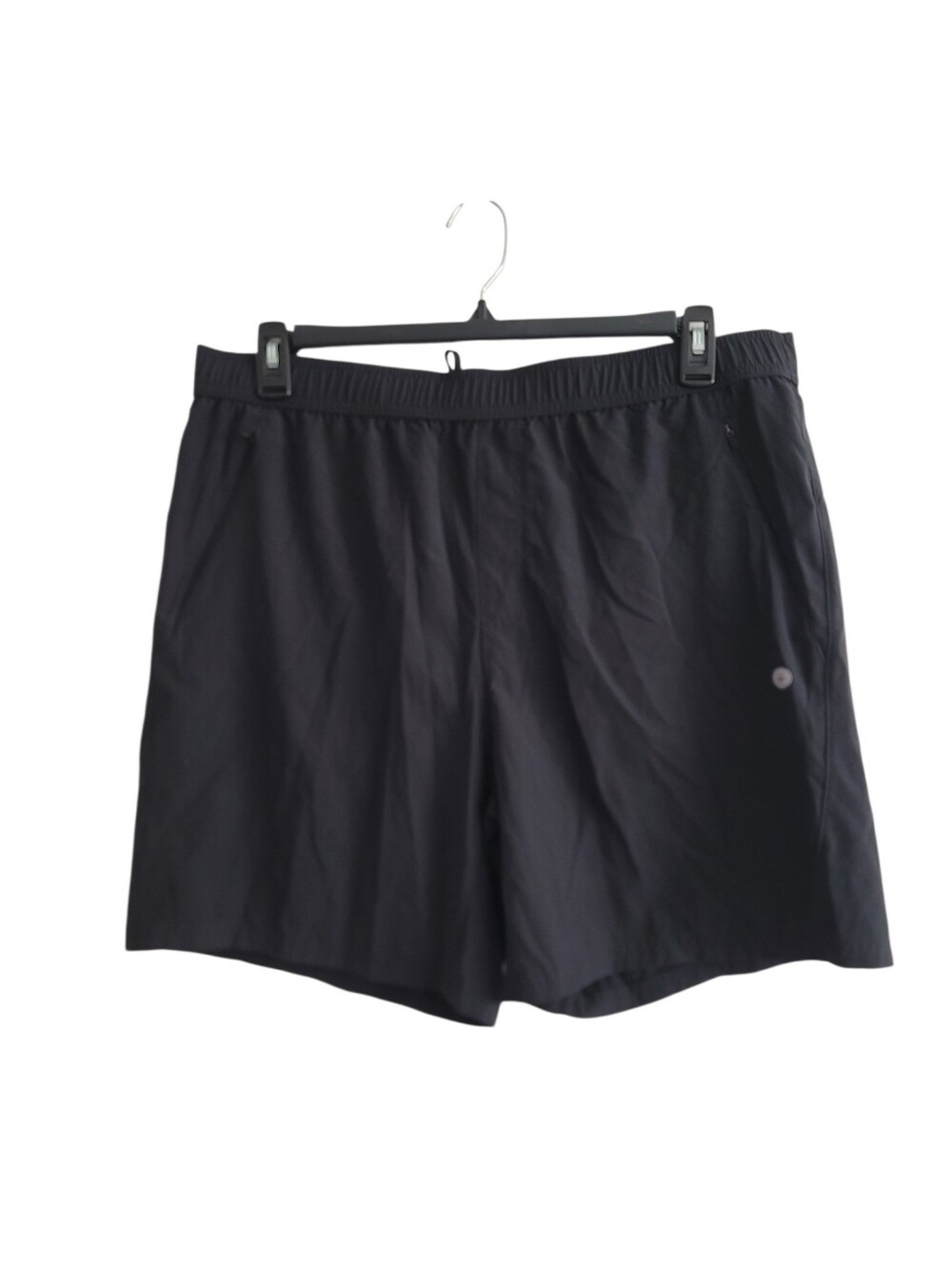 SOYBU Mens XL Black 7" Active Tech Shorts Quick Dry Stretch Athletic 1754012